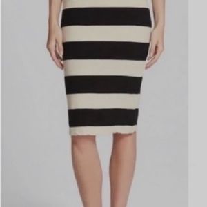 James Peres Stripped Skirt.